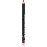 NYX Professional Makeup Suede Matte Lip Liner matt lip liner shade 35 Prune 1 g