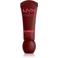 NYX Professional Makeup Smushy Matte Lip Balm lip balm with matt effect shade Smudge Fudge 8 ml