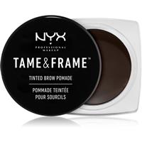 NYX Professional Makeup Tame & Frame Brow eyebrow pomade shade 05 Black 5 g