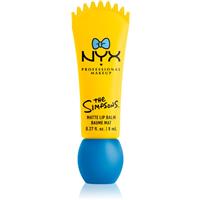 NYX Professional Makeup The Simpsons Smushy lip balm with matt effect shade Peekaboo Blue 8 ml