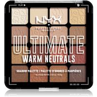 NYX Professional Makeup Ultimate Shadow Palette eyeshadow shade Warm Neutrals 16x0,8 g