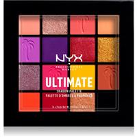 NYX Professional Makeup Ultimate Shadow Palette eyeshadow palette shade 13 - Festival 16 x 0.83 g