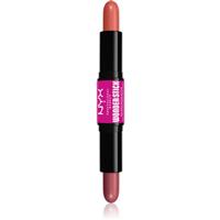 NYX Professional Makeup Wonder Stick Cream Blush dual-ended contouring stick shade 02 Honey Orange N Rose 2x4 g