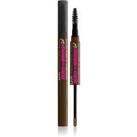 NYX Professional Makeup Zero To Brow Gel eyebrow gel with applicator shade 06 Chocolate 2 ml