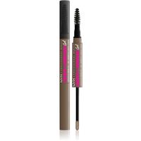 NYX Professional Makeup Zero To Brow Gel eyebrow gel with applicator shade 05 Ash Brown 2 ml