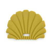O.B Designs Shell Teether chew toy Gold 3m+ 1 pc