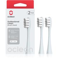 Oclean Professional Clean spare heads Silver 2 pc