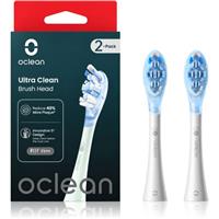 Oclean Ultra Clean UC03 W02- toothbrush replacement heads white 2 pc