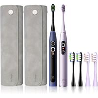 Oclean X Pro Digital Set dental care set Purple & Dark Blue