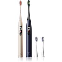 Oclean X Pro Digital Duo Set sonic electric toothbrush Gold&Blue 2 pc