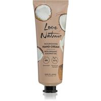 Oriflame Love Nature Organic Coconut Oil nourishing hand cream 75 ml