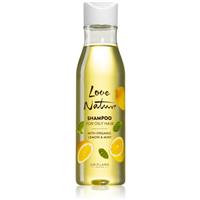 Oriflame Love Nature Organic Lemon & Mint deep cleanse clarifying shampoo for oily hair 250 ml
