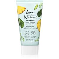 Oriflame Love Nature Organic Aloe Vera & Pineapple moisturising facial cream 50 ml
