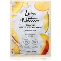 Oriflame Love Nature Gel To Ice Organic Mango brightening face mask 10 ml
