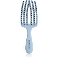 Olivia Garden Club The Nomad Detangling&Shine Fingerbrush​ flat brush for hair 1 pc