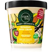 Organic Shop Body Desserts Banana Milkshake regenerating body cream 450 ml