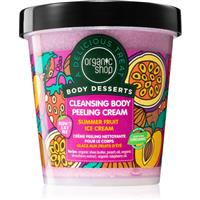 Organic Shop Body Desserts Summer Fruit Ice Cream cleansing scrub cream 450 ml