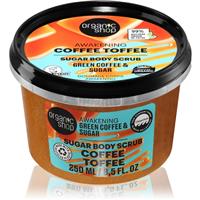 Organic Shop Coffee Toffee body scrub with invigorating effects 250 ml