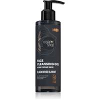 Organic Shop Men Blackwood & Mint cleansing gel for men 200 ml