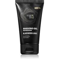 Organic Shop Men Blackwood & Mint shaving gel with a refreshing effect 150 ml