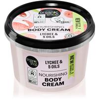 Organic Shop Lychee & 5 Oils caring body cream 250 ml