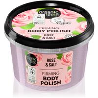 Organic Shop Organic Rose & Salt body scrub with salt 250 ml