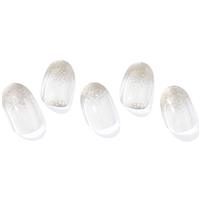 ohora Semi Cured Gel Nail Strips N Gold Fog nail stickers shade ND-440 1 pc