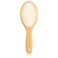 Olivia Garden Bamboo Touch flat brush for hair and scalp Nylon M 1 pc