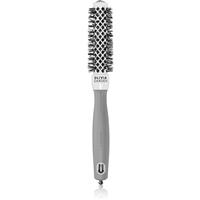 Olivia Garden Expert Shine Wavy Bristles White&Grey hairbrush pr£m£r 20 mm 1 pc