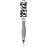 Olivia Garden Expert Shine Wavy Bristles White&Grey hairbrush pr£m£r 25 mm 1 pc