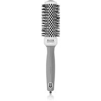 Olivia Garden Expert Shine Wavy Bristles White&Grey hairbrush pr?m?r 35 mm 1 pc