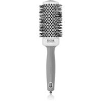 Olivia Garden Expert Shine Wavy Bristles White&Grey hairbrush pr?m?r 45 mm 1 pc