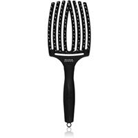 Olivia Garden Fingerbrush Combo large paddle brush with nylon and boar bristles Large 1 pc