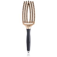 Olivia Garden Fingerbrush Trinity flat brush Gold 1 pc