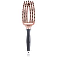 Olivia Garden Fingerbrush Trinity flat brush Rose Gold 1 pc