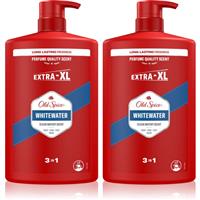 Old Spice Whitewater shower gel bundle for men