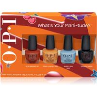OPI The Mani-tude Nail Lacquer gift set for nails