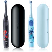 Oral-B iO Kids Marvel Spiderman & Disney Stich set of 2 toothbrushes for children