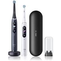 Oral-B iO8 electric toothbrush DUO Black & White 2 pc