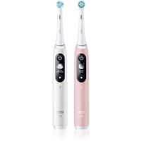 Oral B iO6 DUO electric toothbrush White & Pink Sand 2 pc