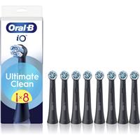 Oral-B iO Ultimate Clean toothbrush replacement heads Black 8 pc