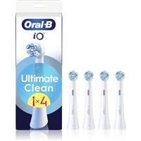 Oral B iO Ultimate Clean toothbrush replacement heads White 4 pc