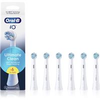 Oral B iO Ultimate Clean toothbrush replacement heads White 6 pc