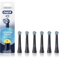 Oral B iO Ultimate Clean toothbrush replacement heads Black 6 pc