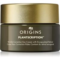 Origins Plantscription Wrinkle Correction Eye Cream With Encapsulated Retinol moisturising and smoothing eye cream with retinol 15 ml