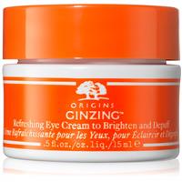 Origins GinZing Brightening Eye Cream brightening cream for puffy eyes and dark circles shade Warm 15 ml