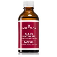 Orientana Japanese Rose & Saffron Face Oil rejuvenating facial oil 30 ml