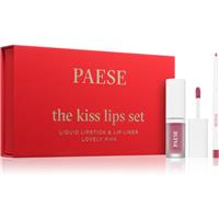 Paese The Kiss Lips Set Lovely Pink gift set shade 03 Lovely Pink