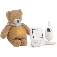 Philips Avent Baby Monitor SCD891/26+NATTOU Sleepy Bear Pale Brown gift set for babies 0 m+