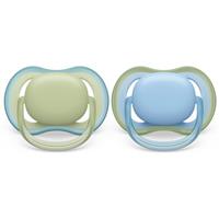 Philips Avent Ultra Air SCF085/21 0-6 m dummy Blue/Green 2 pc